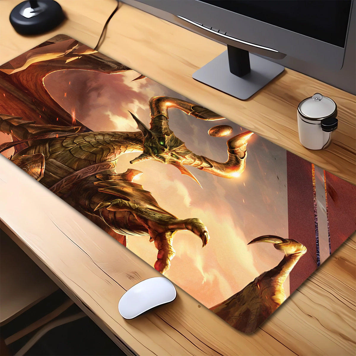 Large E-sport Anime Desktop Game Mat 2MM Thickness