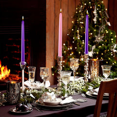 4pcs Tapered Candles Set, Fragrance 25 Dinner Candles, 8 Hours Burn