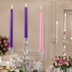 4pcs Tapered Candles Set, Fragrance 25 Dinner Candles, 8 Hours Burn