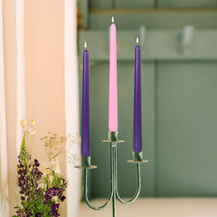 4pcs Tapered Candles Set, Fragrance 25 Dinner Candles, 8 Hours Burn