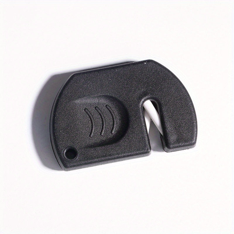 Pocket Ceramic Sharpener Keychain Tool Outdoor Cooking Everyday