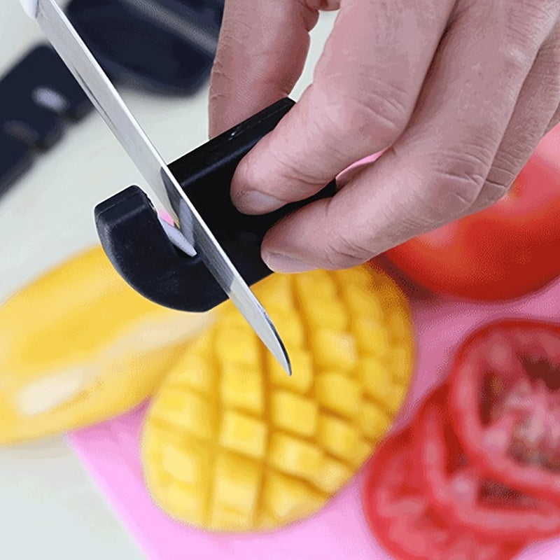 Pocket Ceramic Sharpener Keychain Tool Outdoor Cooking Everyday