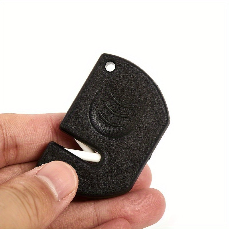 Pocket Ceramic Sharpener Keychain Tool Outdoor Cooking Everyday
