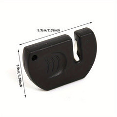 Pocket Ceramic Sharpener Keychain Tool Outdoor Cooking Everyday