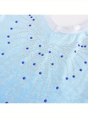 Girls Sleeveless Ballet Leotard Dance Suit Romper Breathable Stretchy