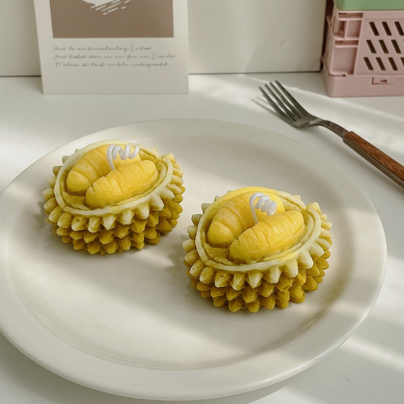 Durian Scented Candle for Outdoor Picnic & Decor, Birthday Parties & Weddings