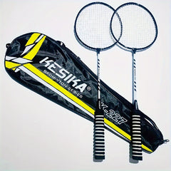Durable Badminton Rackets for Youth and Adults, 2 Rackets for Training