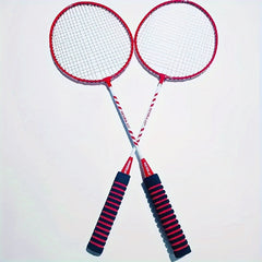 Durable Badminton Rackets for Youth and Adults, 2 Rackets for Training