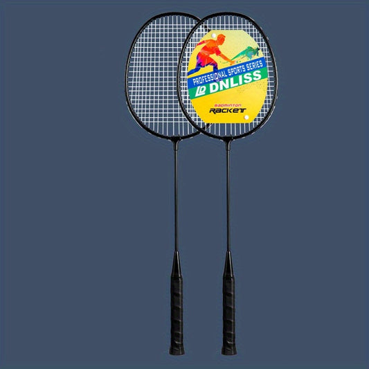2pcs Badminton Rackets For Adults - Indoor Outdoor Exercise