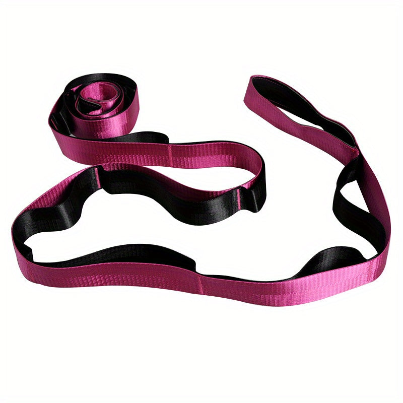 Segmented Yoga Stretching Belt for Body Shaping