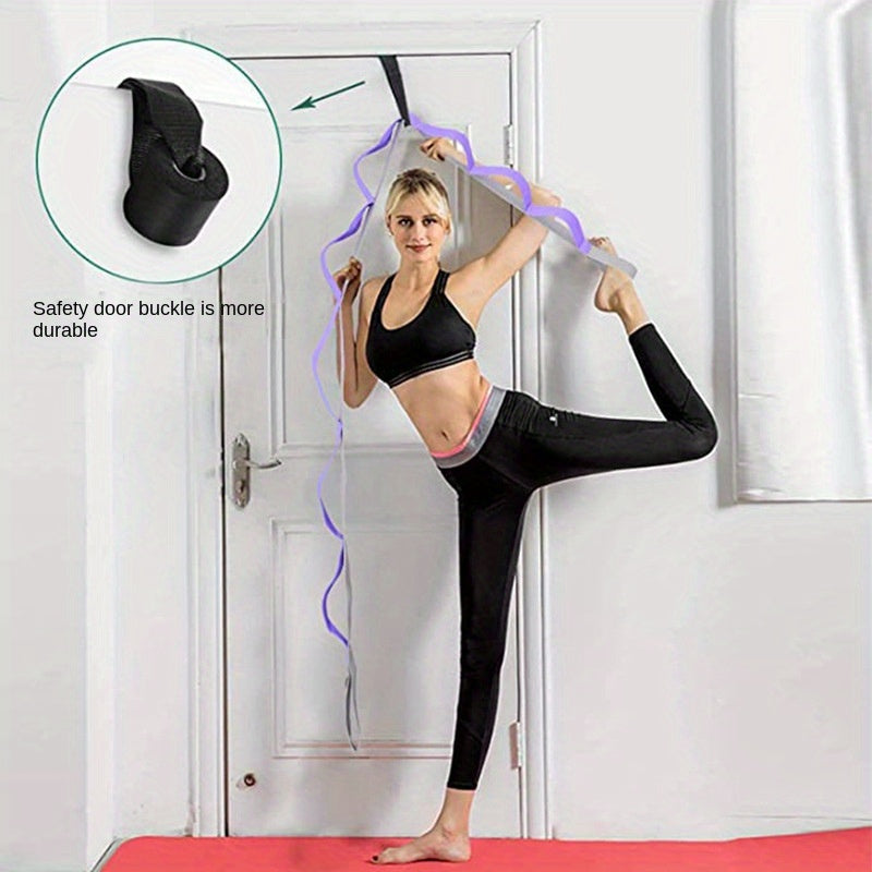 Segmented Yoga Stretching Belt for Body Shaping