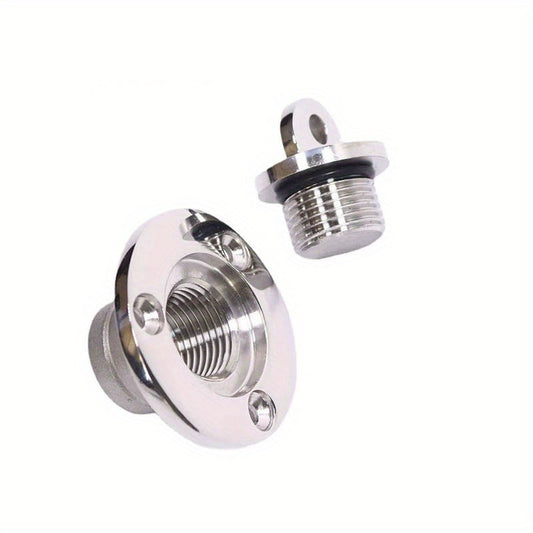 1pc 316 Stainless Steel Drain Plug Boat Marine Hardware