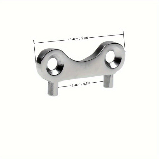 Stainless Steel Fuel Water Tank Cap Gas Cap Replacement Key Yacht Marine