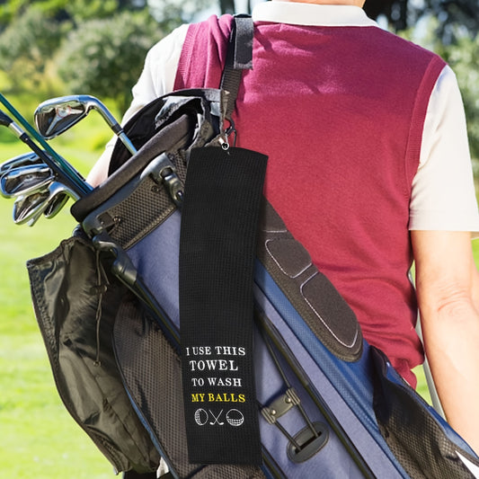 Funny Golf Towel with Clip for Women