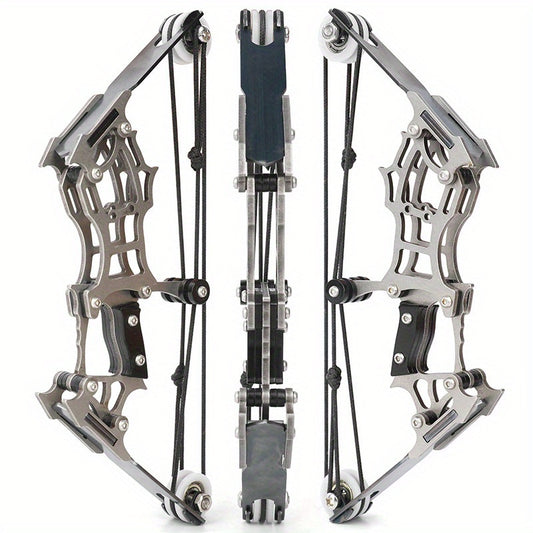 Mini Composite Bow Archery Set Stainless Steel Mini Bow Decompression Toy