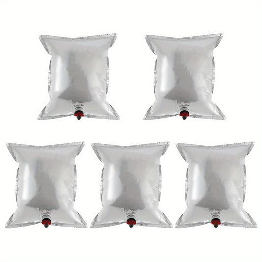 5pcs 25L Collapsible Water Bags Travel Camping Mountaineering