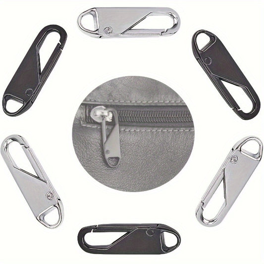 7pcs Zipper Slider Zipper Head Travel Bag Hanging Accessories