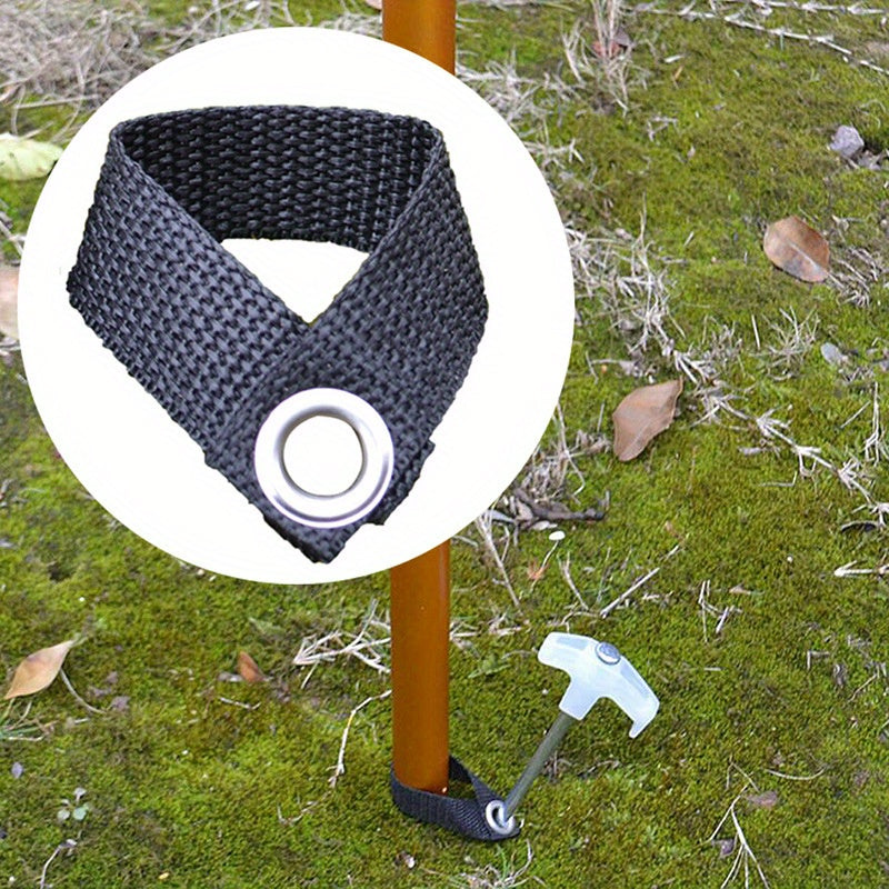 8pcs Tent Buckle Rain Tarp Trampoline Camping Tent Fixators