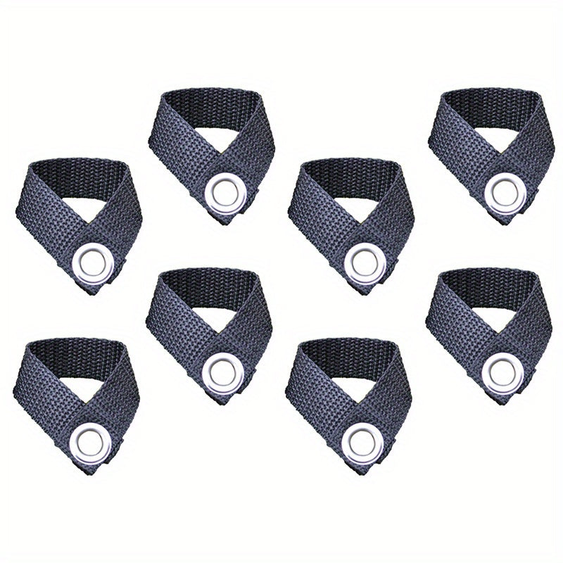 8pcs Tent Buckle Rain Tarp Trampoline Camping Tent Fixators