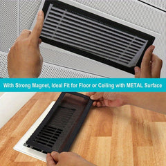 4pcs Floor Vent Cover 10-16 X 25-4 cm & 10-16 X 30-48 cm Filter Cover