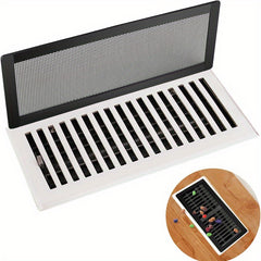 4pcs Floor Vent Cover 10-16 X 25-4 cm & 10-16 X 30-48 cm Filter Cover