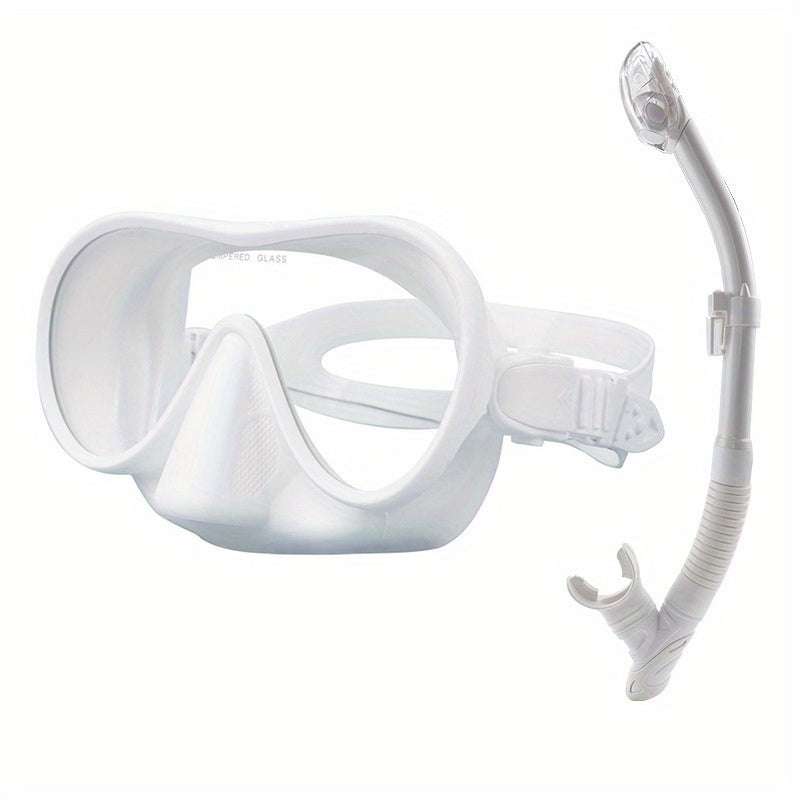 Silicone Large Frame Diving Goggles Set