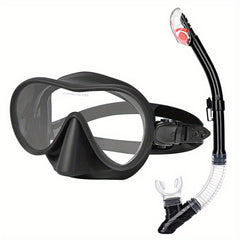 Silicone Large Frame Diving Goggles Set