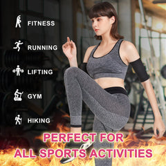 2pcs Women's Arm Trimmers Compression Sweat Bands Arm Shaper Sleeves