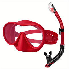Silicone Large Frame Diving Goggles Set