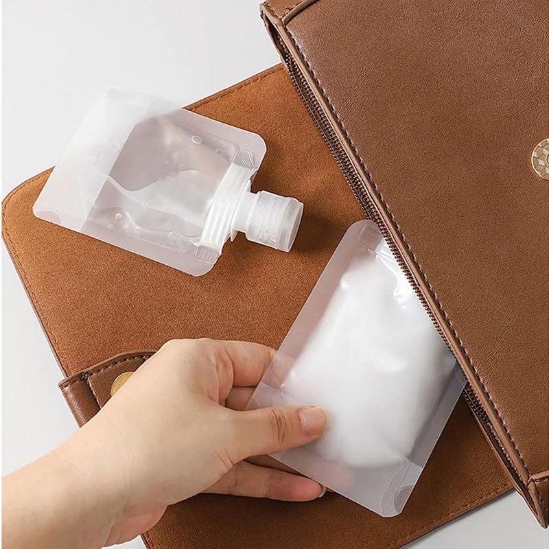 5pcs Leak-proof Liquids Storage Bags - Travel Size Refill Bottles