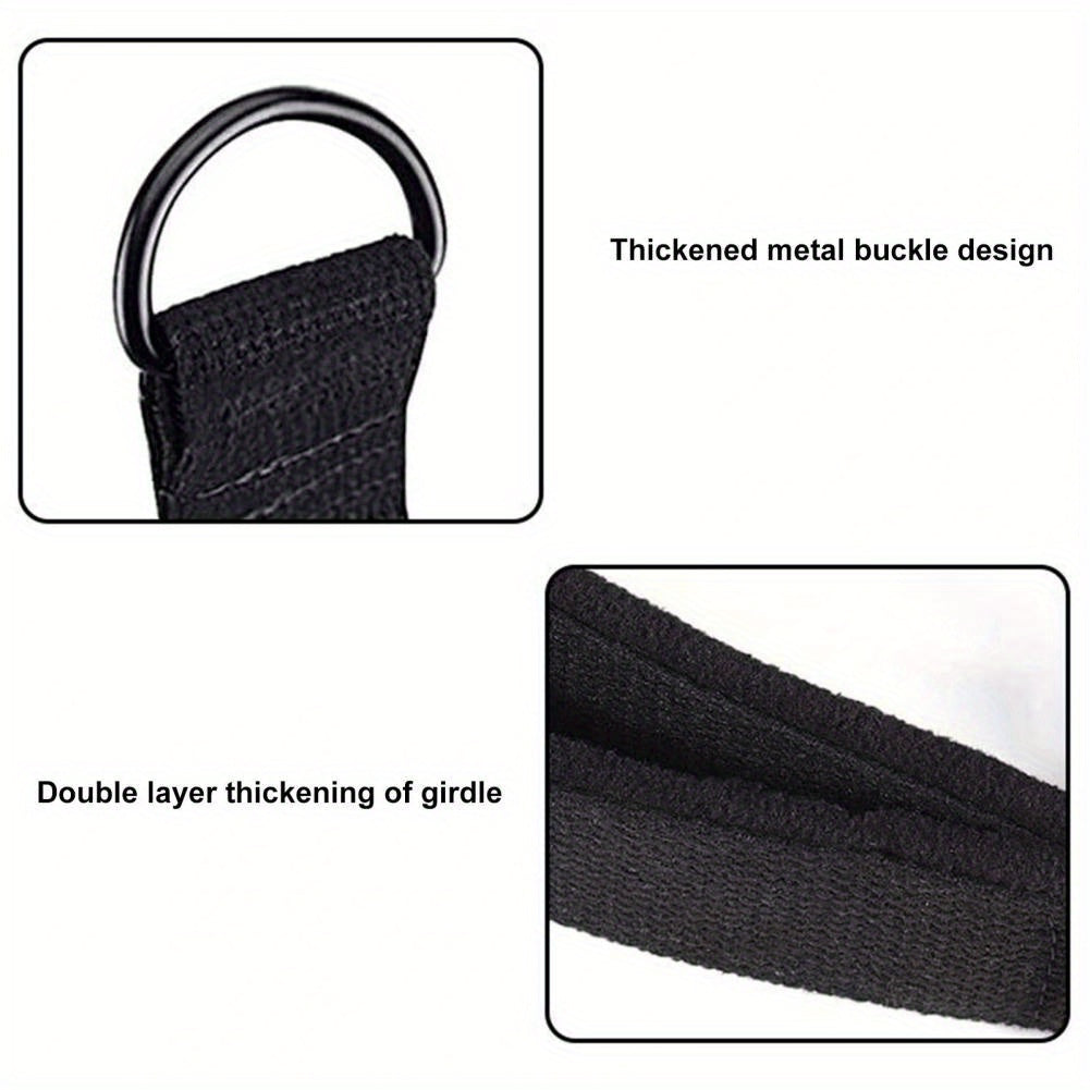 Comfort Double Loop Pilates Straps D ring Yoga Handle Rope