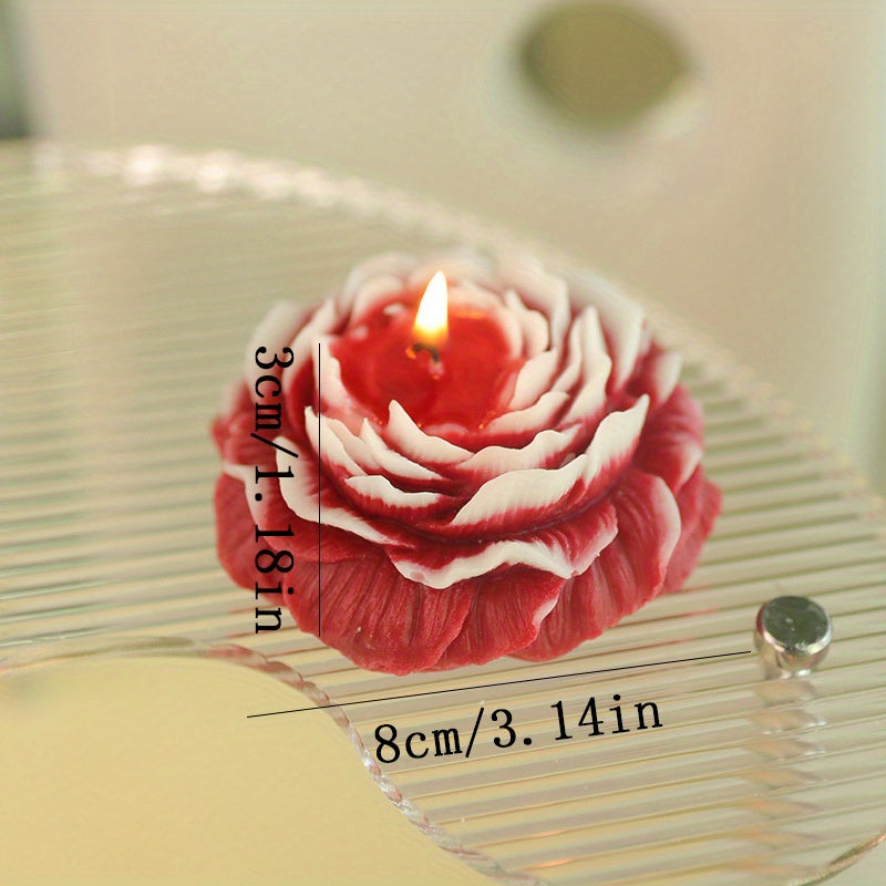 Scented Flower Shaped Candle for Decor