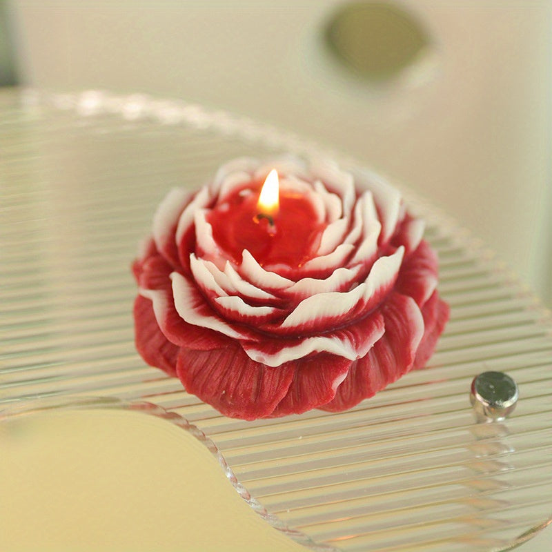 Scented Flower Shaped Candle for Decor