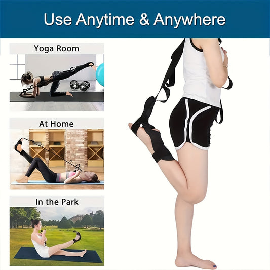Yoga Stretching Belt Resistance Pedal Strap Leg Training Ankle Correction