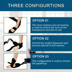 Yoga Stretching Belt Resistance Pedal Strap Leg Training Ankle Correction