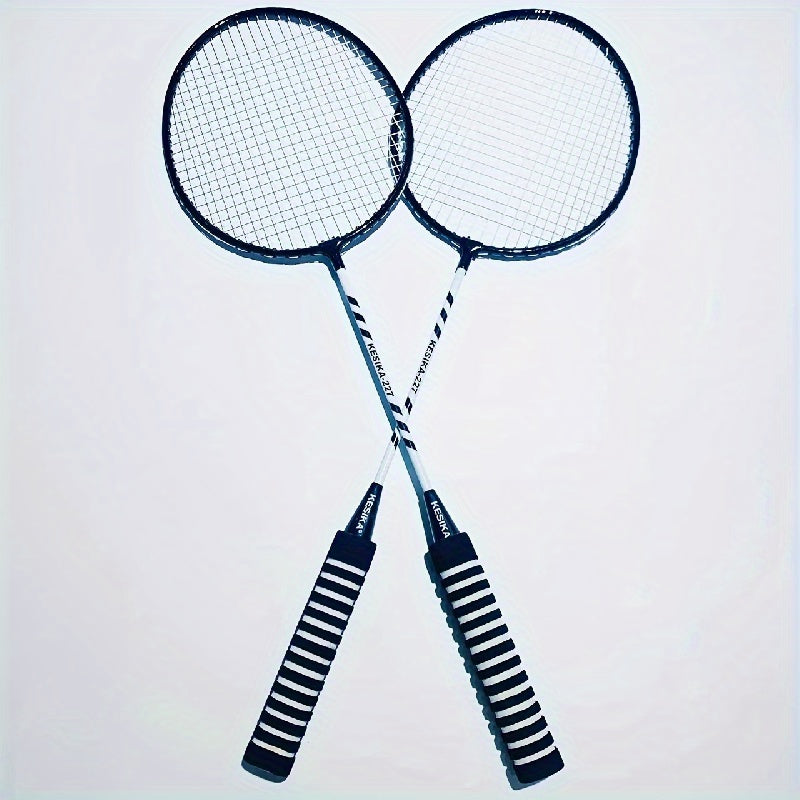 Durable Badminton Racket Set with 2 Rackets