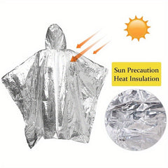 Water Proof Disposable Poncho Raincoat Blanket