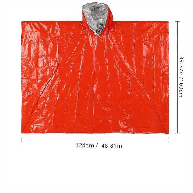Water Proof Disposable Poncho Raincoat Blanket