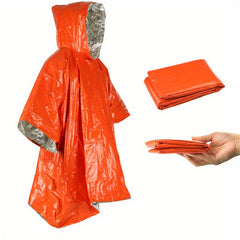Water Proof Disposable Poncho Raincoat Blanket