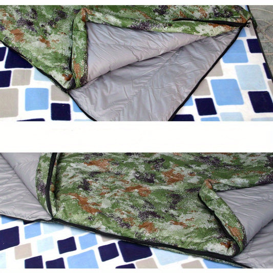 Camouflage Down Sleeping Bag Warm Camping Sleeping Bag