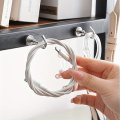6pcs Strong Magnetic Hook 4KG Storage Neodymium Iron Boron