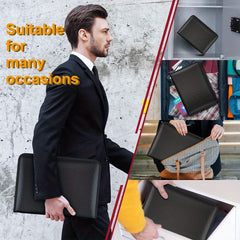 Fireproof File Bag 12 Slot Layer Holder with Handle