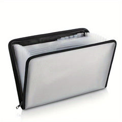 Fireproof File Bag 12 Slot Layer Holder with Handle