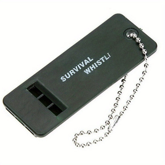 3pcs Tri Band Outdoor Survival Whistle - Camping & Emergency Whistle