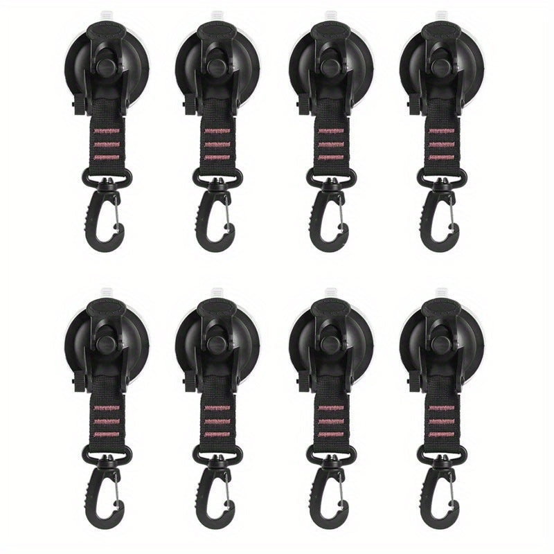 Car Tent Suction Cups Portable Mountaineering Clip Nylon Hooks
