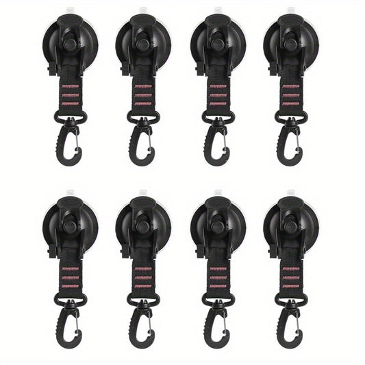 Car Tent Suction Cups Portable Mountaineering Clip Nylon Hooks