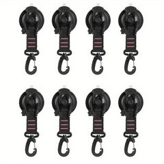 Car Tent Suction Cups Portable Mountaineering Clip Nylon Hooks