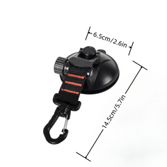 Car Tent Suction Cups Portable Mountaineering Clip Nylon Hooks