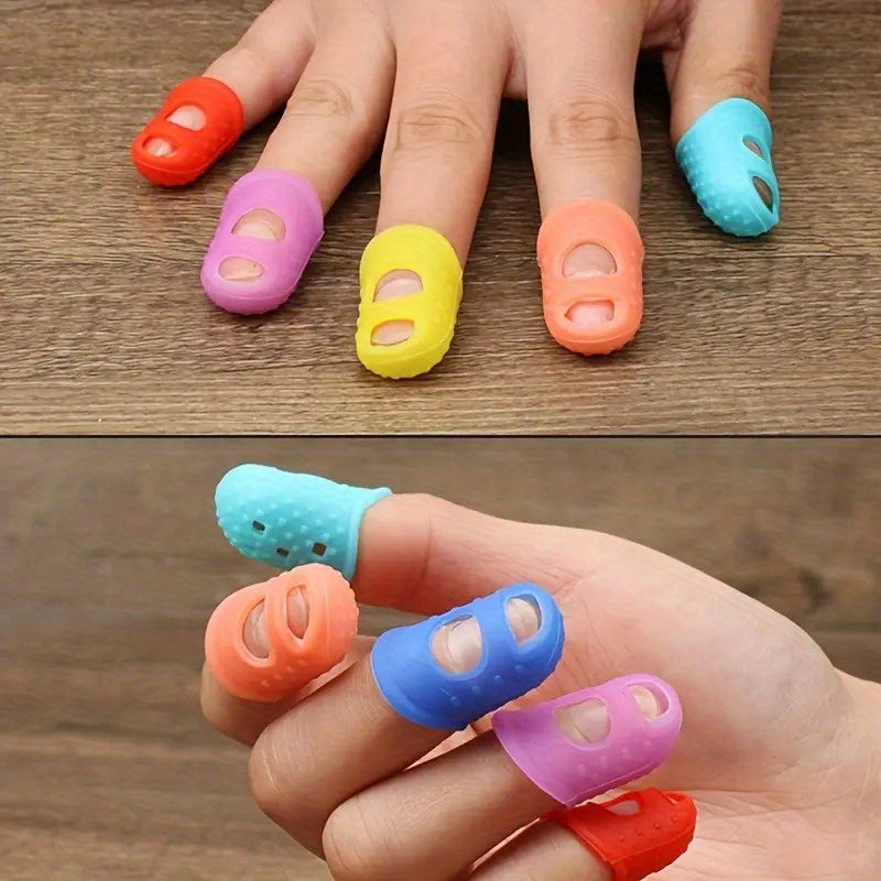 10pcs Large Finger Cots Protective Finger Cots Wear-resistant Thickened