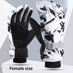 Winter Ski Gloves Plus Velvet Coldproof Touchscreen Gloves